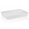 Pojemnik na ciasto do pizzy z polipropylenu  600x400x H 105 mm
