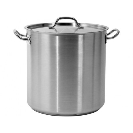 Garnek wysoki z pokrywką ze stali nierdzewnej 36x36m 36,6l