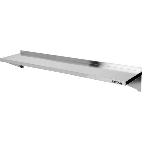Półka wisząca z rantem pojedyncza 1500x300x180mm