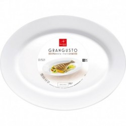 Talerz owalny do ryb, Grangusto, 350x267 mm
