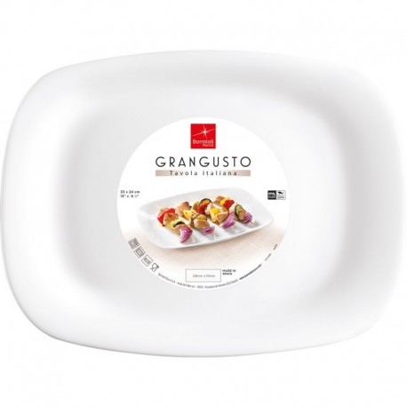 Talerz płytki, prostokątny, Grangusto, 330x240 mm