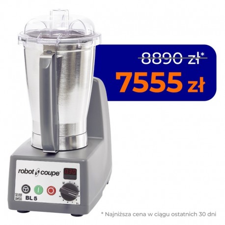 Blender kuchenny, P 1.2 kW, V 5l