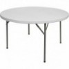 Stół cateringowy składany okrągły fi 1150 h 740 mm