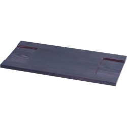 Półka drewniana 1100 mm ciemny brąz
